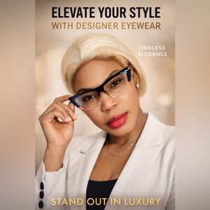 Women’s 2-Pc Glasses Set w/ Fashion Case